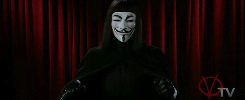 Ištrauka iš Filmo V for Vendetta 2005