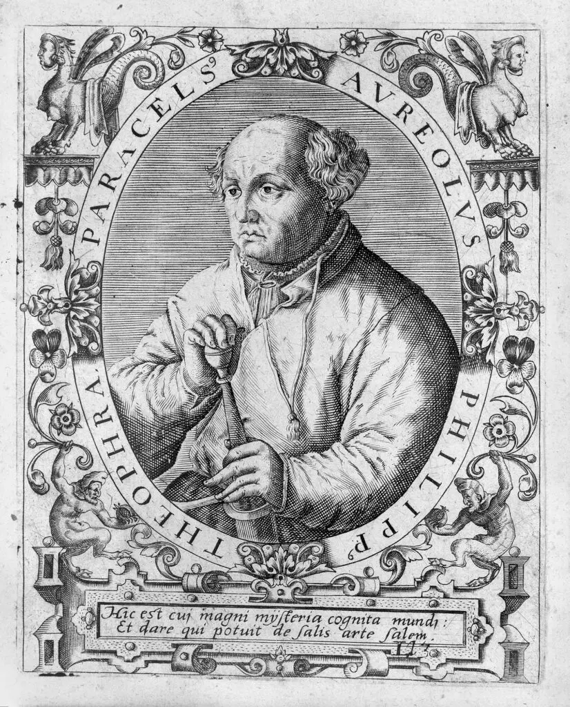 J.J. Boissard, Icones et effigies - Paracelso portretas